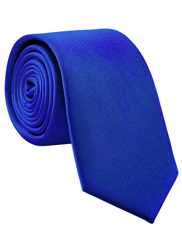 CORBATA SEDA AZUL TINTA