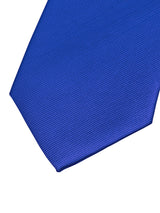 CORBATA SEDA AZUL TINTA