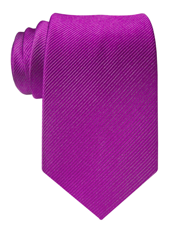 corbata seda color purpura