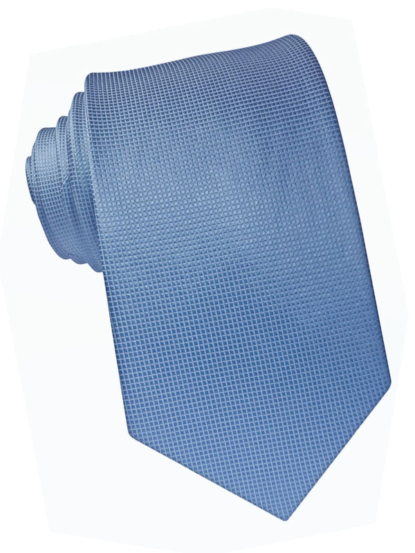 corbata seda azul