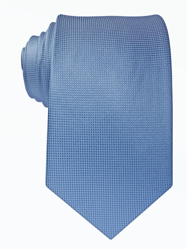 corbata seda azul