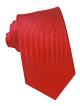 corbata seda roja
