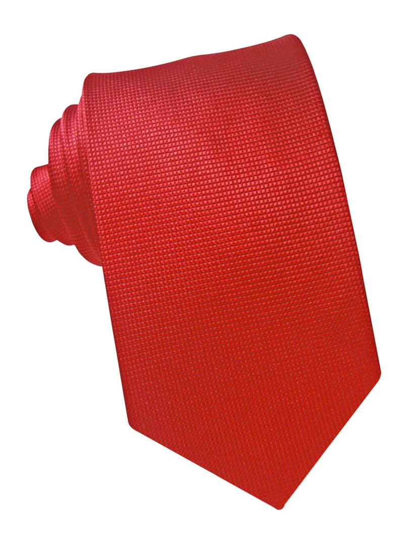 corbata seda roja