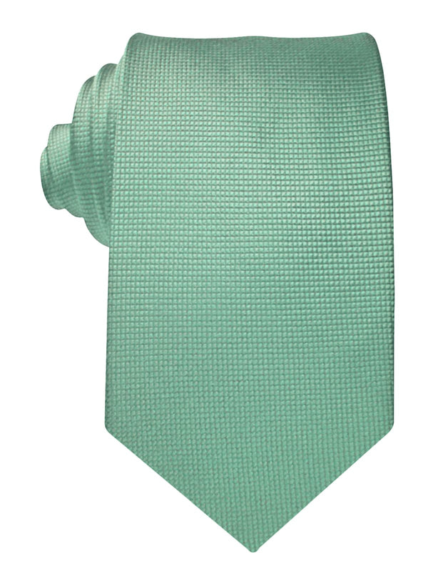 corbata seda color verde marina