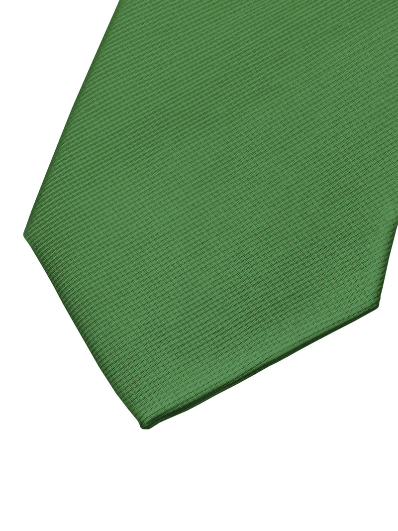 CORBATA SEDA VERDE OLIVA