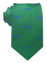 corbata seda verde toro torero