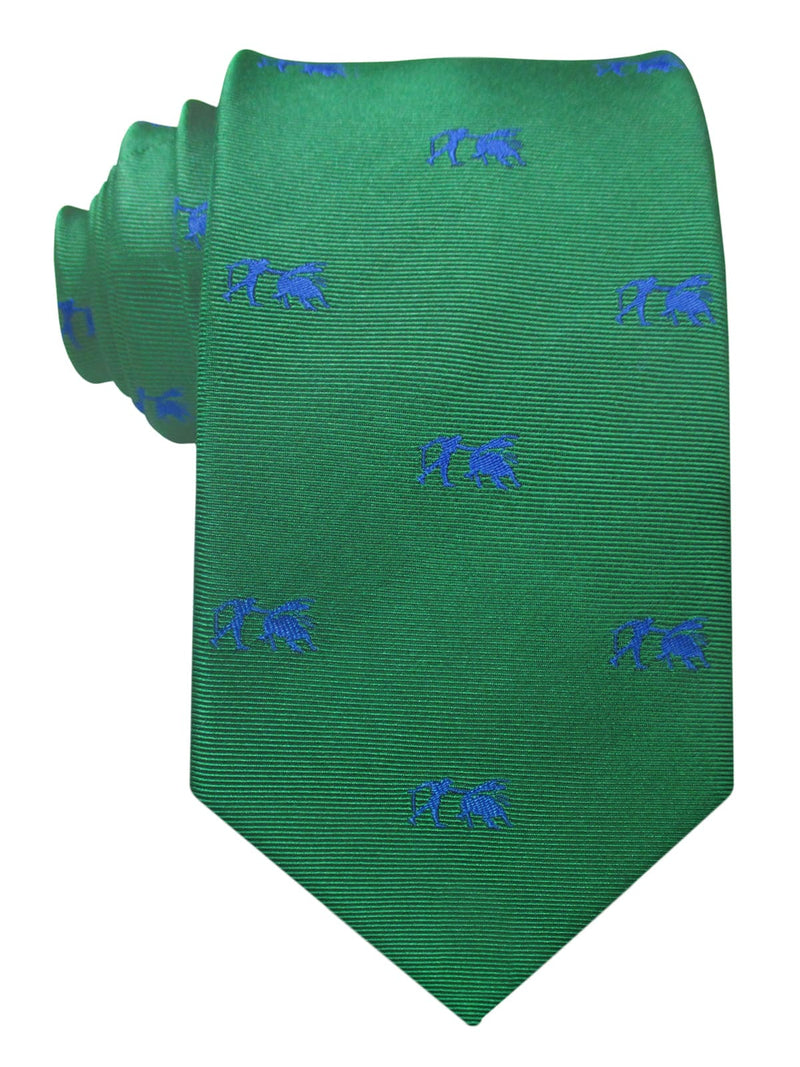 corbata seda verde toro torero