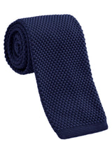 CORBATA PUNTO AZUL MARINO