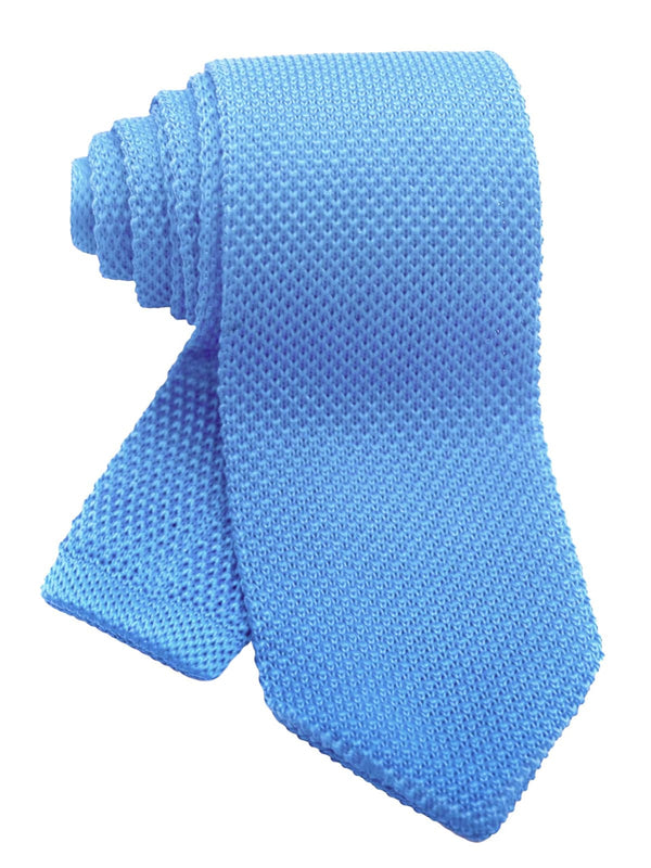 CORBATA PUNTO AZUL CIELO