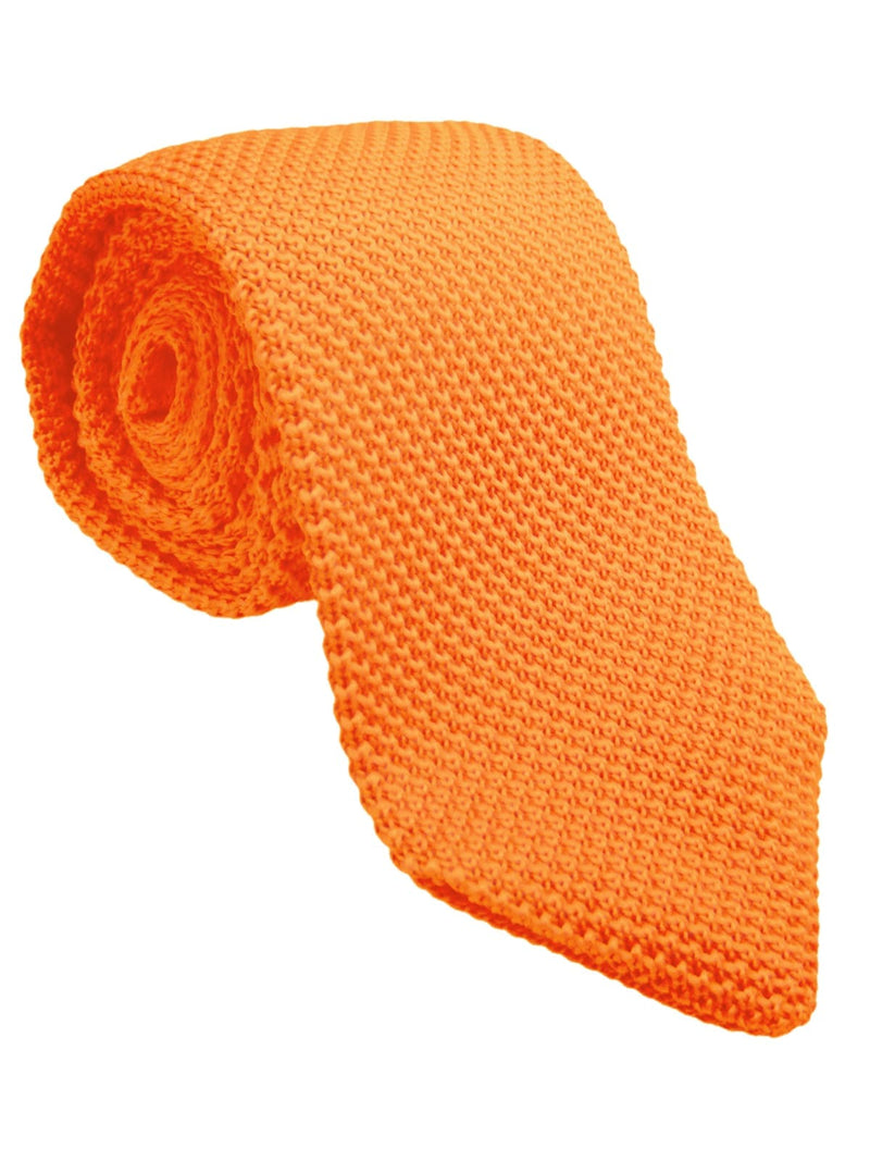 CORBATA PUNTO NARANJA