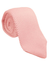 CORBATA PUNTO ROSA SALMON