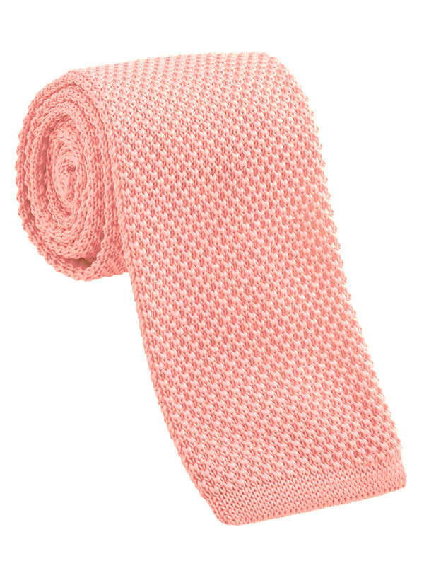 CORBATA PUNTO ROSA SALMON