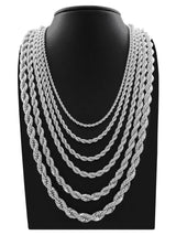 cadena cordon salomonico acero natural