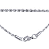 cadena cordon salomonico acero natural
