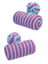 gemelos barril azul celeste y rosa fucsia