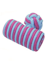 gemelos barril azul celeste y rosa fucsia
