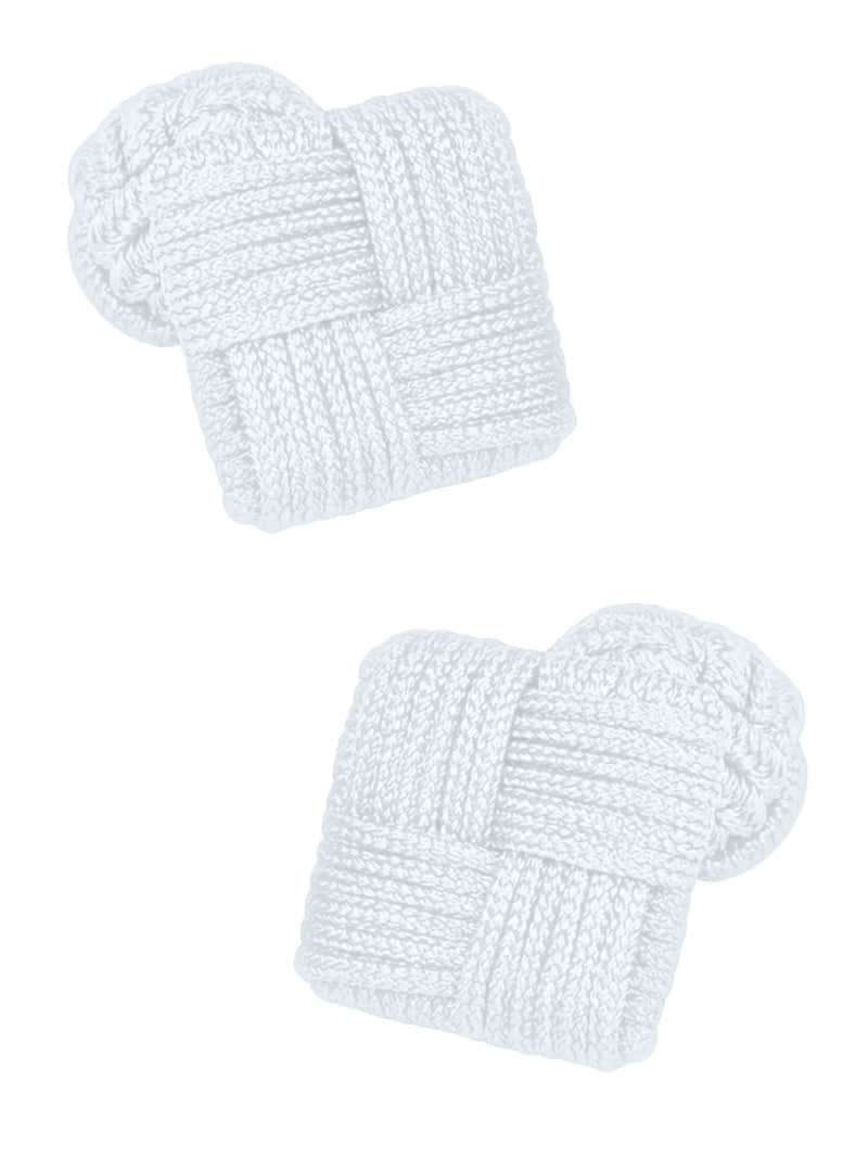 gemelos cuadrados blancos