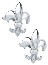 gemelos rodio flor de lis