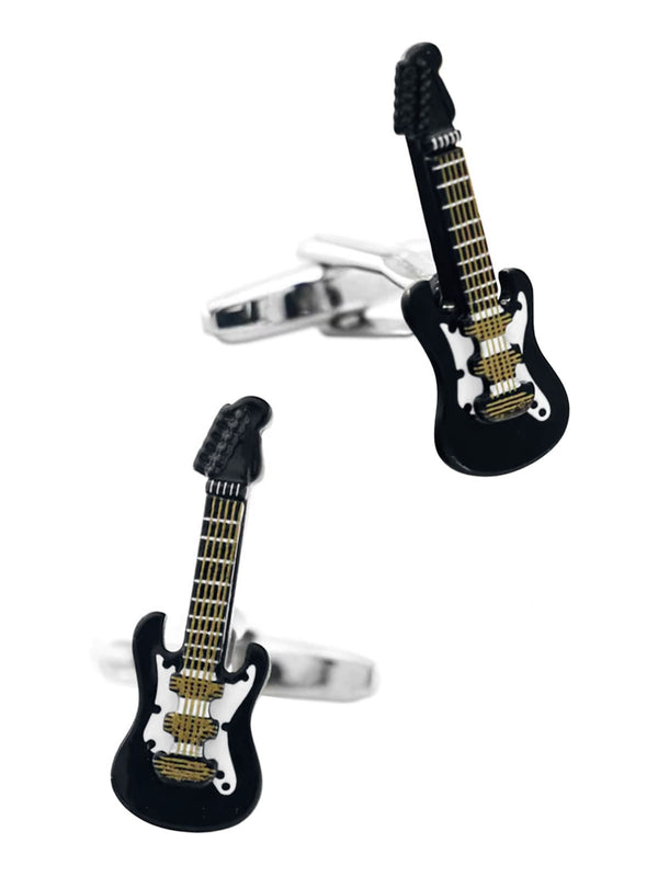 gemelos rodio guitarra electrica