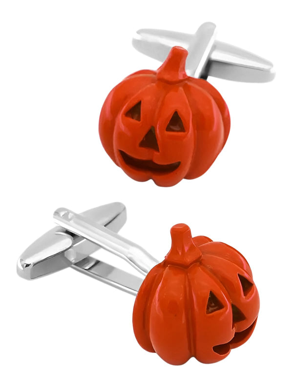 GEMELOS PARA CAMISA CALABAZA HALLOWEEN