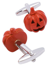 GEMELOS PARA CAMISA CALABAZA HALLOWEEN