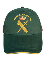 gorra bordada escudo Guardia Civil verde