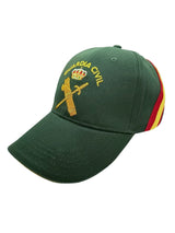 gorra bordada escudo Guardia Civil verde