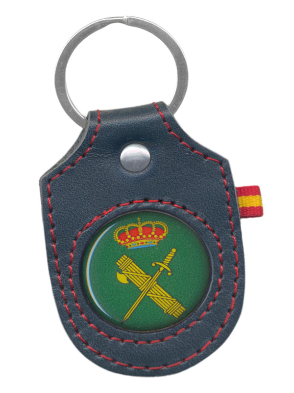 llavero azul marino logo Guardia Civil