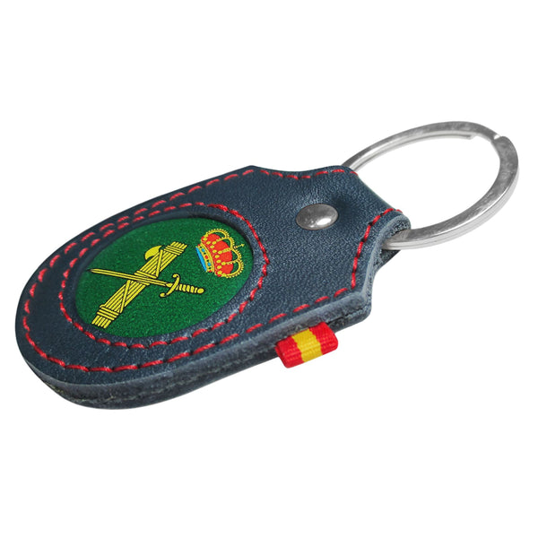 llavero azul marino logo Guardia Civil