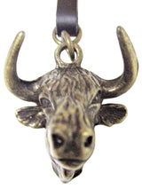 llavero cabeza de toro