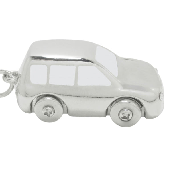 llavero coche con ventanillas blancas