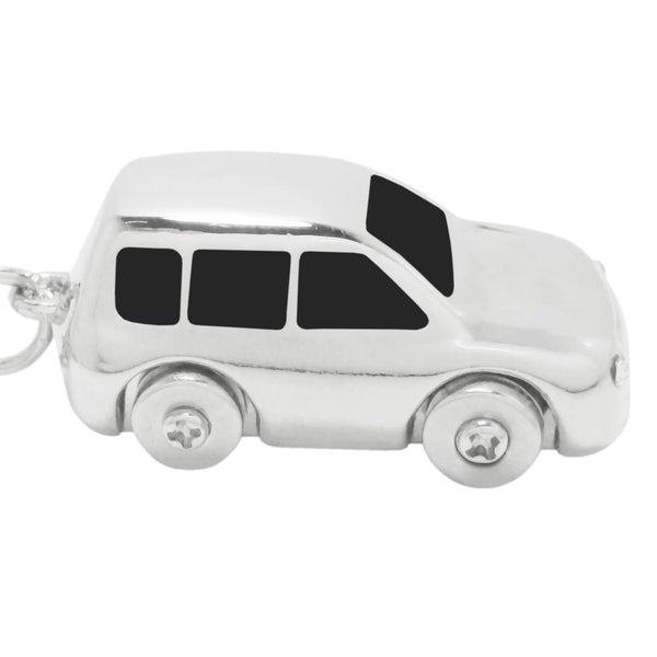 llavero coche con ventanillas negras