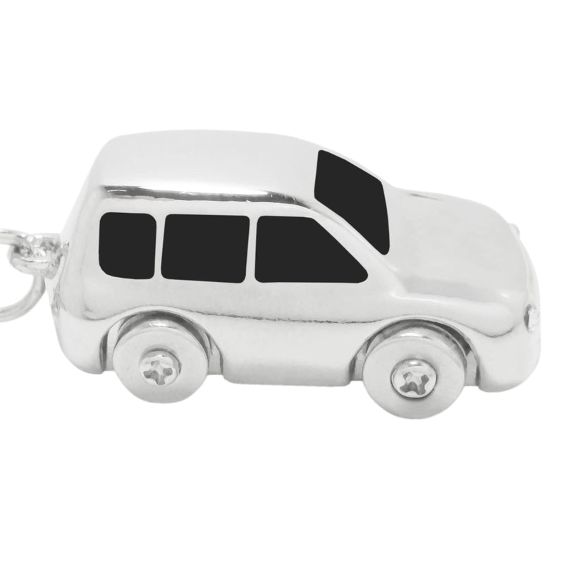 llavero coche con ventanillas negras
