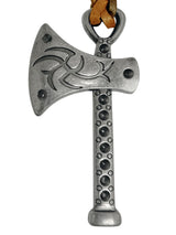llavero zamak hacha vikinga