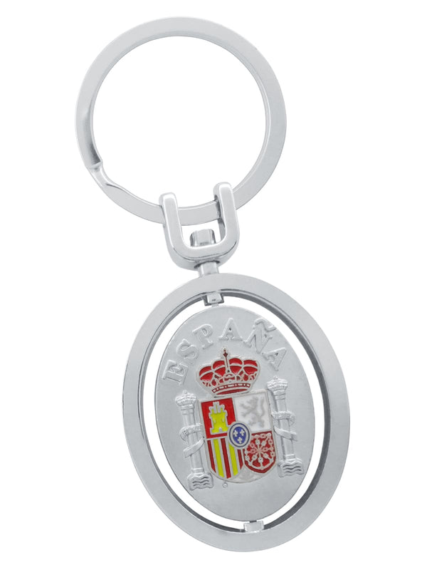 llavero giratorio escudo España