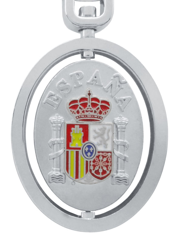 llavero giratorio escudo España
