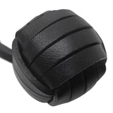 llavero piel nudo marinero negro