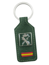 llavero piel serraje guardia civil