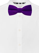 pajarita baby clasica morada