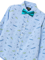 PAJARITA NIÑO AZUL BONDI MICROTOPOS PLATA