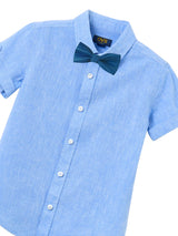 pajarita niño color azul azafata