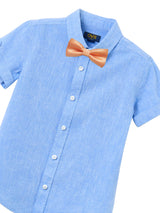 pajarita niño color naranja
