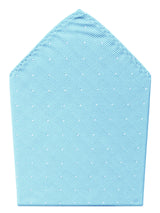 pañuelo bolsillo azul celeste microtopos