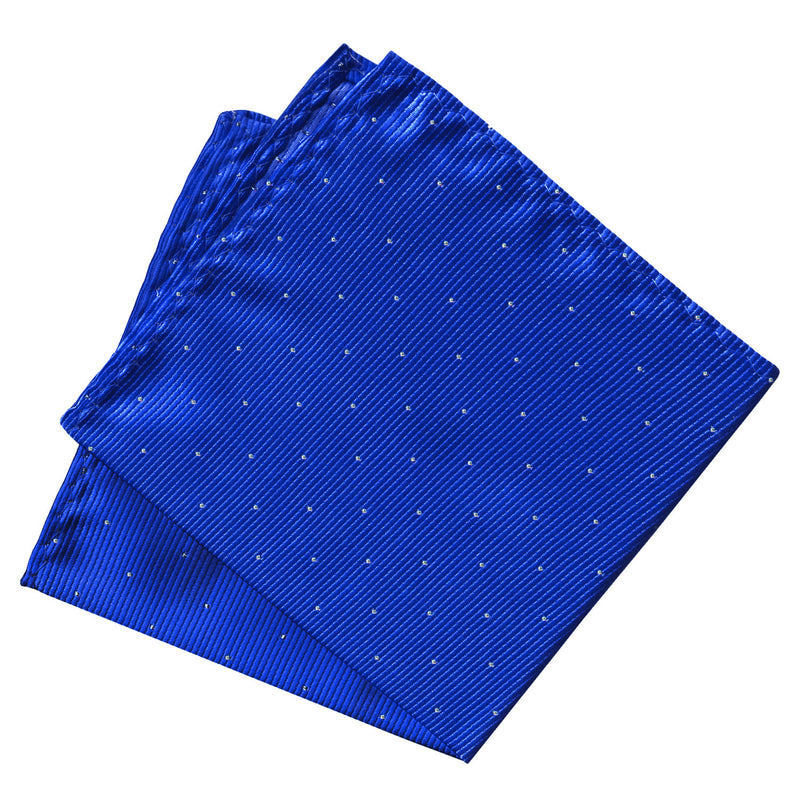 pañuelo azul electrico microtopos