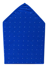 pañuelo azul electrico microtopos