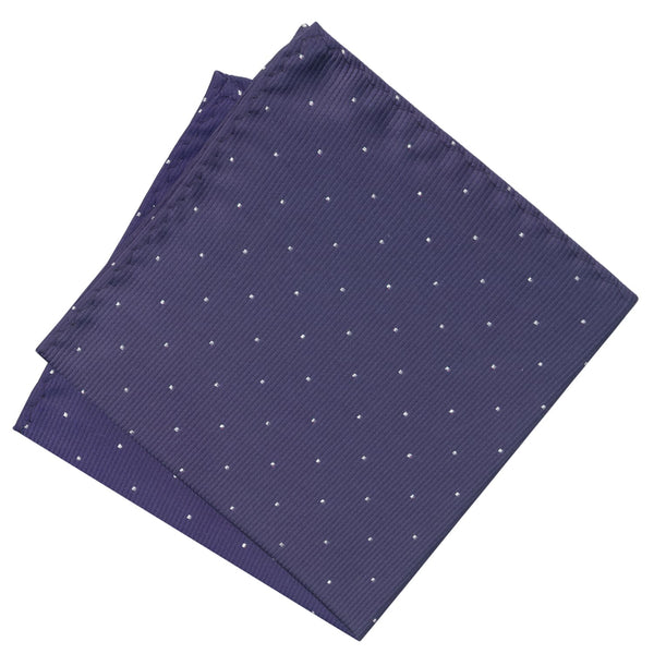 pañuelo bolsillo azul marino microtopos