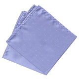 pañuelo bolsillo azul microtopos