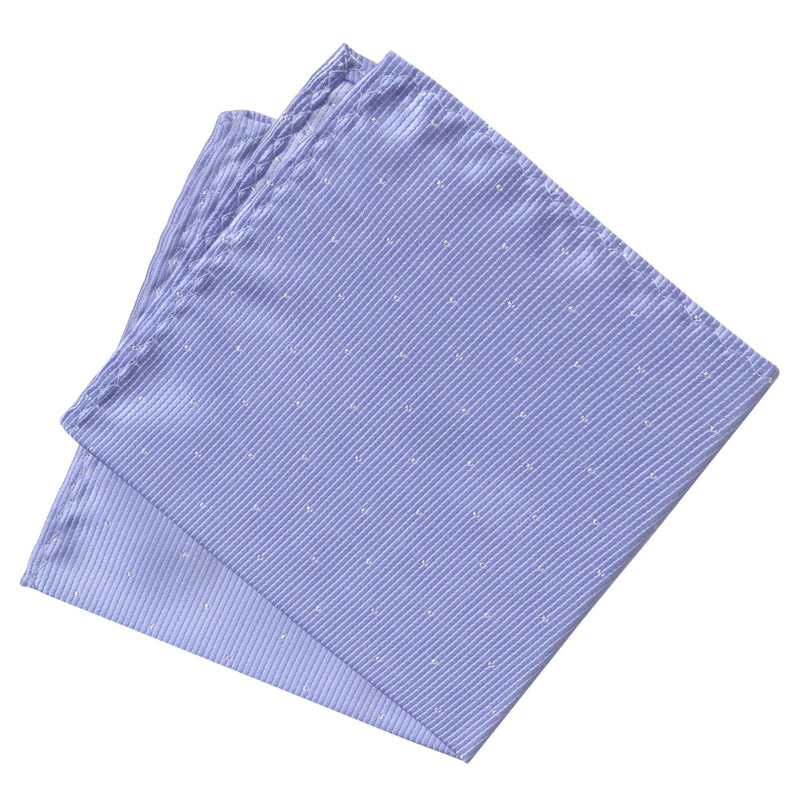 pañuelo bolsillo azul microtopos