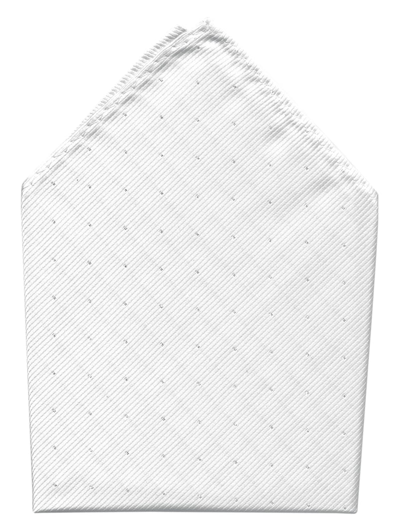 pañuelo bolsillo blanco microtopos