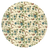 pañuelo bolsillo niño beige flores azules